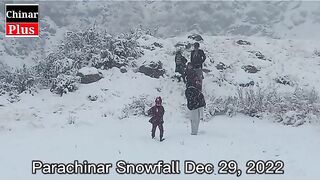 Snowfall | Parachinar Snowfall| Romentic weather