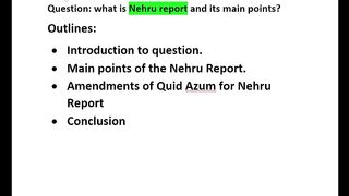 "The Nehru Report: A Call for Independence and Fundamental Rights in India"