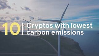 Top 10 Most Sustainable Cryptocurrencies - Carbon Footprint.