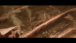 STAR WARS ATTACK OF THE CLONES Clip|The Beasts Of Geonosis 2002