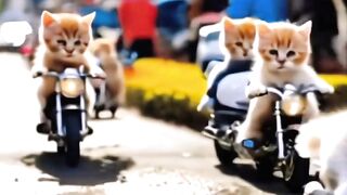 Cat rider????????????cute#