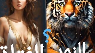 النمر او الفتاة