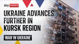 Russia evacuates 75,000 people on border as Ukraine continues to advance in Kursk region