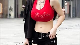 chinese_girl_street_style_fashion_#shorts_#chinesestreetfashion(720p).