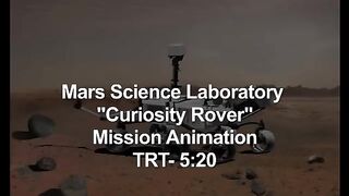 NASA Mars Science Laboratory (Curiosity Rover) Mission Animation [HDx1280]