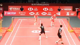 Badminton match highlights! Badminton smash