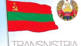Flag of Transnistria | Bendera Transnistria | Transnistria Flag