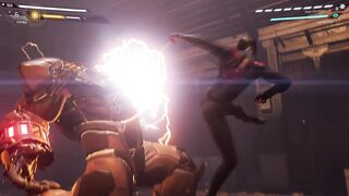 Rhino Rampage: Miles Morales’ Clash