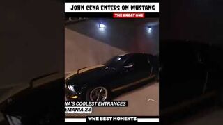 John cena on Mustang