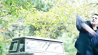 Pria ini menjebak selingkuhan istri nya di hutan