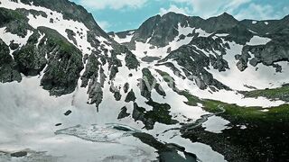 snow covered mountains , Nature Stock Footage ft. mountain & winter