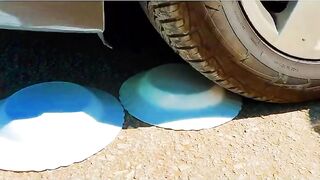 Crushing Crunchy & Soft Things by Car! EXPERIMENT CAR vs GIANT ORBEEZ WATER BALLOON 2