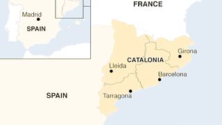 Peta Catalonia | Catalonia Map | Map of Catalonia