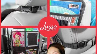 Keep Your Car Spotless with Lusso Gear Kick Mats - Ultimate Backseat Protection!