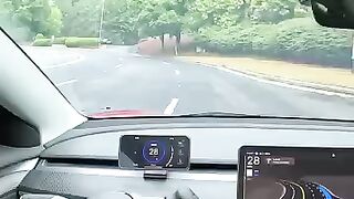 Tesla Full Self-Driving Almost Crashes