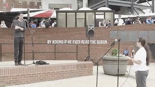 This Muslim CLAIMED the Quran is PEACEFUL-Christian Preacher Response (Christian vs. Muslim Debate)