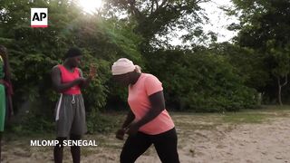 Senegal's most accomplished female wrestler returns home, hoping to give  a chance in the sport.