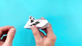 Make a handsome boat out of A4 paper