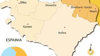 Map of Basque | Basque Map | Peta Basque