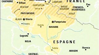 Basque Map | Peta Basque | Map of Basque