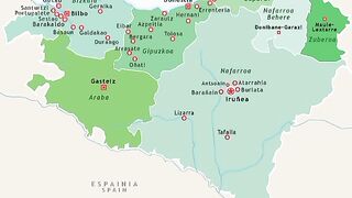 Peta Basque | Map of Basque | Basque Map