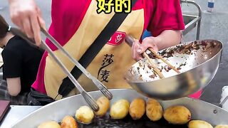 Chongqing roadside potato cold noodles, 7 yuan a bowl, do you think it's worth it