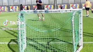 Barca todays training