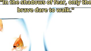 Courage Quote with Dark, Moody Aesthetic 2