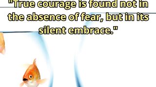 Courage Quote with Dark, Moody Aesthetic 3