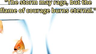 Courage Quote with Dark, Moody Aesthetic 4