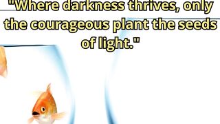 Courage Quote with Dark, Moody Aesthetic 8