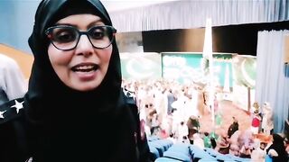 The celebration of a woman security officer raised a question mark on the main independence ceremony held at the Sargodha Art Council.