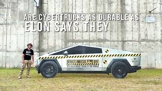 WhistlinDiesel Cybertruck Durability Test #1
