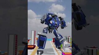 TRANSFORMERS BARRICADE TRANSFORMATION
