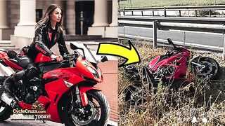 Moto Tanya CRASH (R.I.P) - BAD Things BIKERS Do
