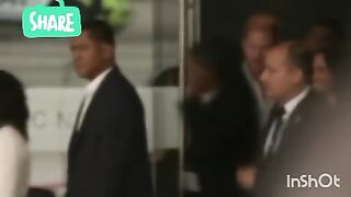 Beaming Harry and Meghan enjoy a show by Colombian folk dancers in Bogota..