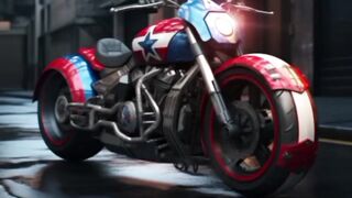 superheroes but motorcycle part 1???? ALL Characters (Marvel & DC) #avengers #dc #ai