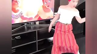 Funny dancing movement
