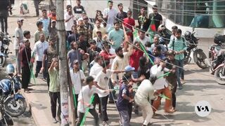 Bangladeshi protesters attack supporters of ousted PM Sheikh Hasina