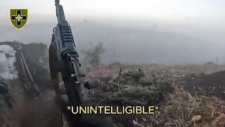 Intense Battles in Kursk: RPG Grenades in Fierce Combat