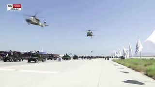 Taliban hold ‘humiliating’ parade three years after returning to power in Afghanistan