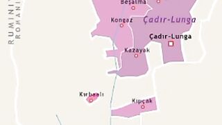 Peta Gagauzia | Gagauzia Map | Map of Gagauzia