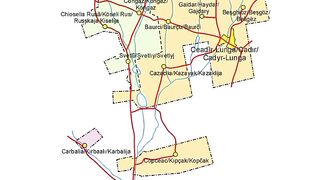 Gagauzia Map | Map of Gagauzia | Peta Gagauzia