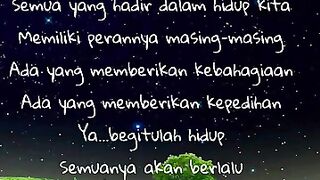 Everything will pass (semua akan berlalu)