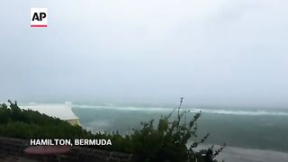Hurricane Ernesto charges toward Bermuda