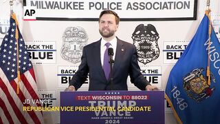 Vance says Trump connects with voters because they know he 'is who he is'.