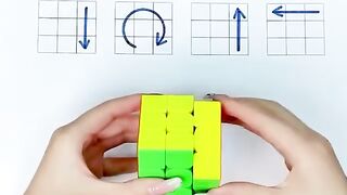 Brain Teaser Magic IQ Cube Puzzle Game  Toy 3x3x3-, simple Tricks IQ Cube puzzles