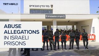 Israeli soldiers  abused Palestinian prisoners