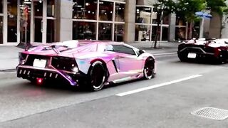 Lamborghini racing car