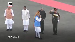 India PM Modi voices concern over unrest in neighboring Bangladesh and attacks on Hindus there